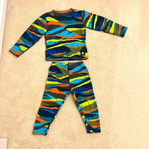 Burton Fleece pants and top size 3T